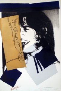 Andy Warhol, Mick Jagger 142, Galerie Jeanne, Muenchen